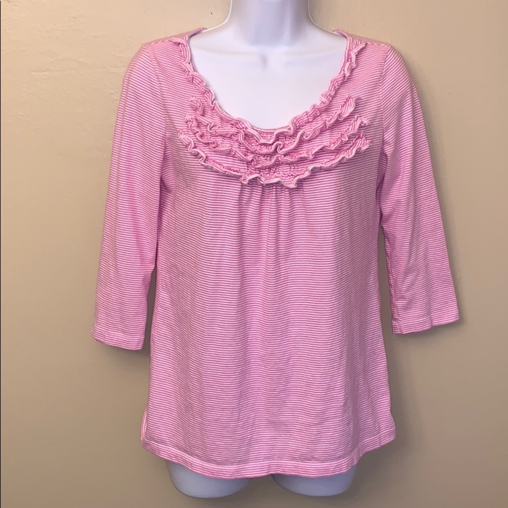 Ann Taylor LOFT Striped Top Size M